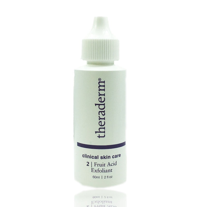 Theraderm Fruit Acid Exfoliant, 2oz/60ml LED 3 Colors Photon Ultrasonic Ultrasound Skin Care Home Beauty Facial Device